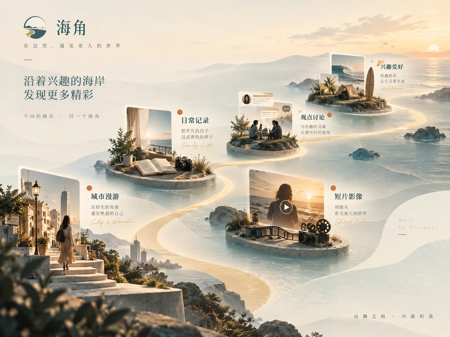 夜晚街巷与生活摊档